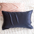 Renee Taylor Silk Pillowcase Navy